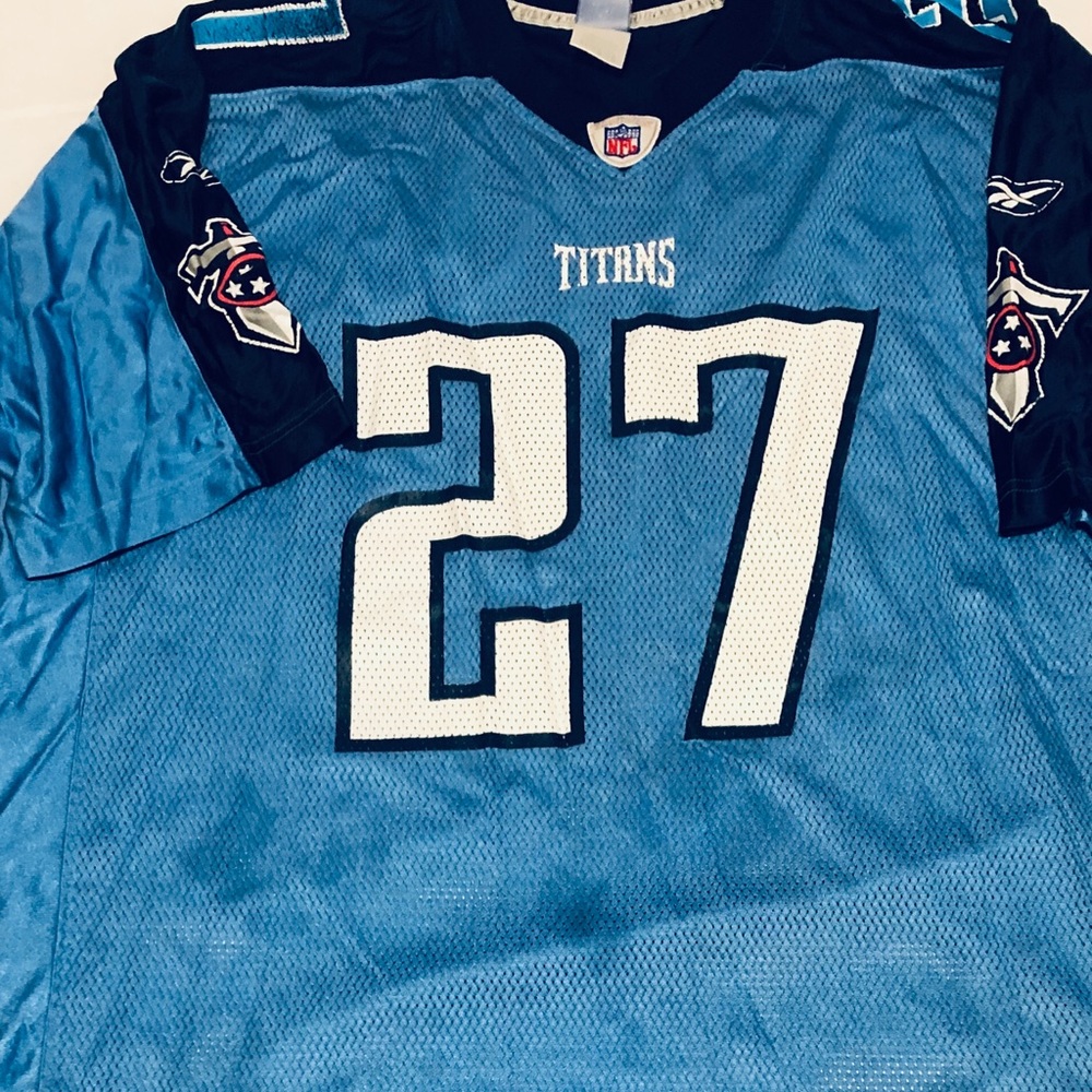 Vtg Tennessee Titans Eddie George #27 Jersey xl